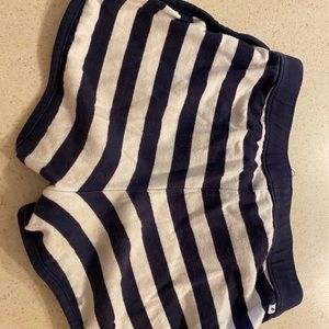 Náutica size 5/6 GIRLS blue and white